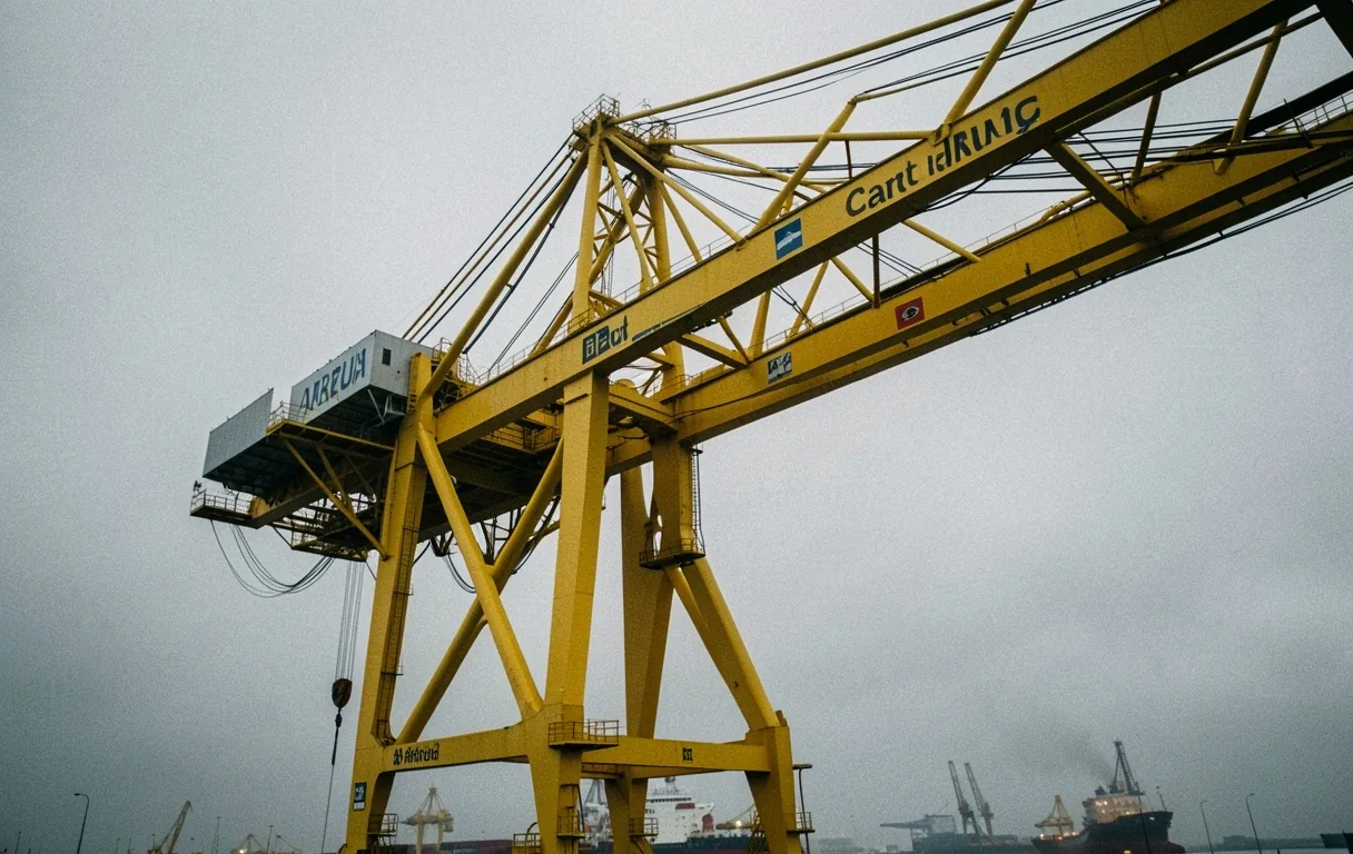 Industrial infrastructure at the Port of Aarhus